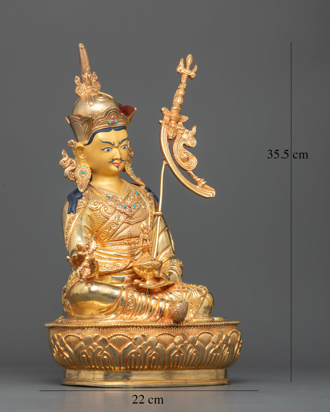 The Sacred Guru Rinpoche Statue for Spiritual Protection