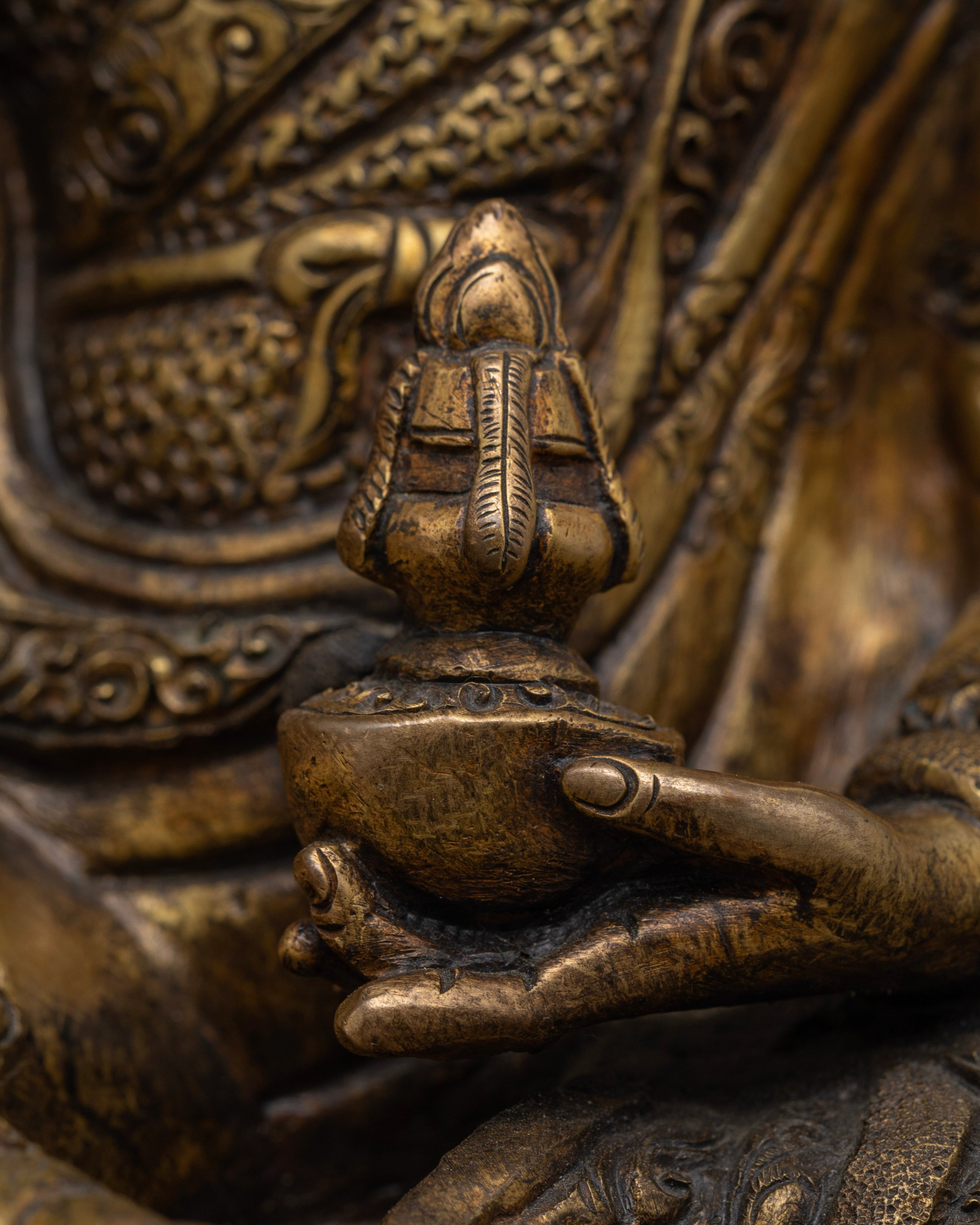 Guru Rinpoche Statue | The Precious Teacher of Tibetan Buddhism