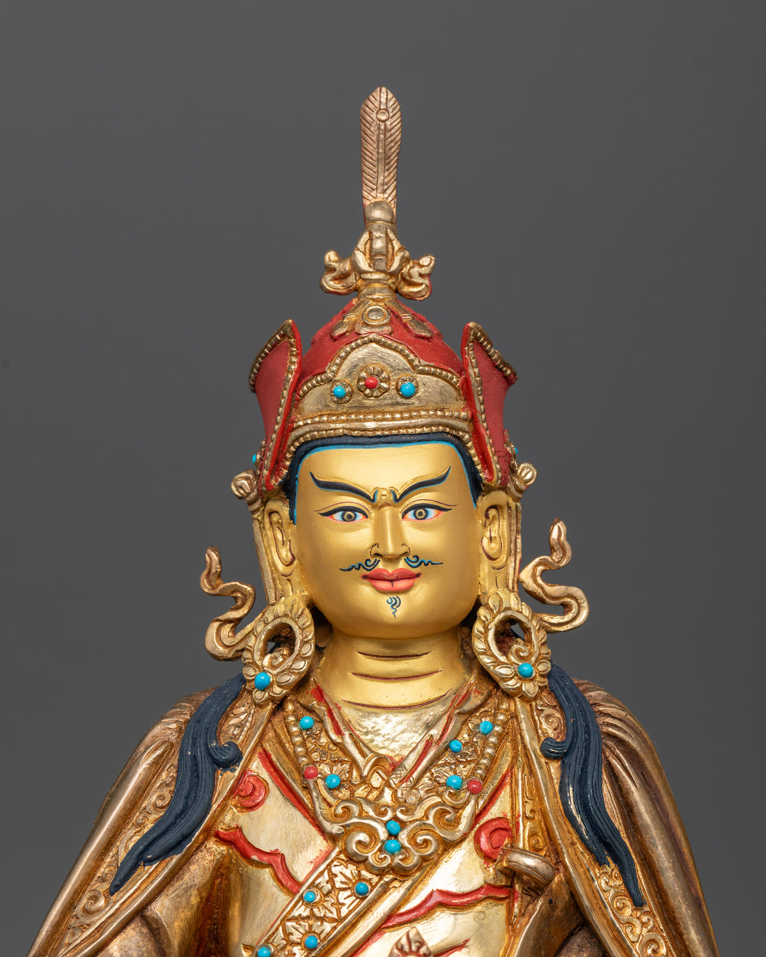 Padmasambhava: The Golden Embodiment of Enlightenment and Wisdom