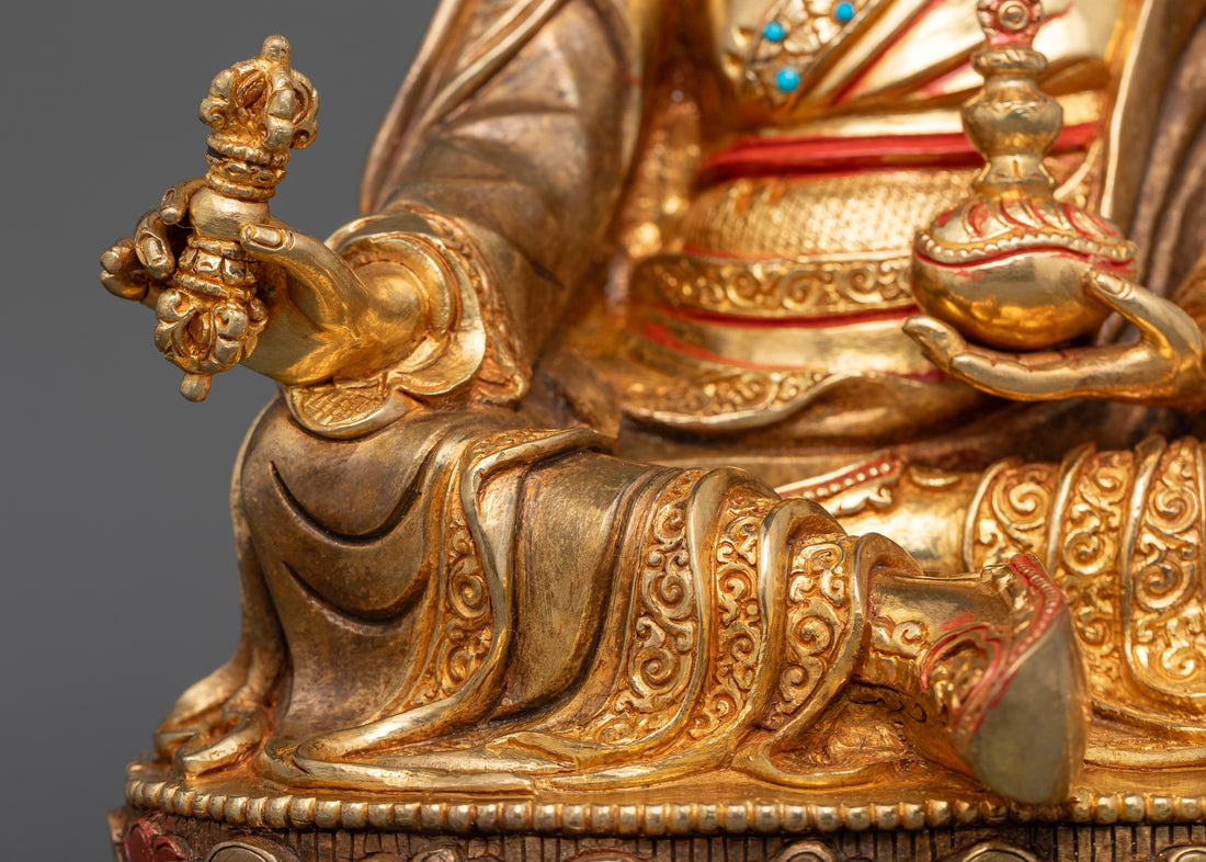 Padmasambhava: The Golden Embodiment of Enlightenment and Wisdom