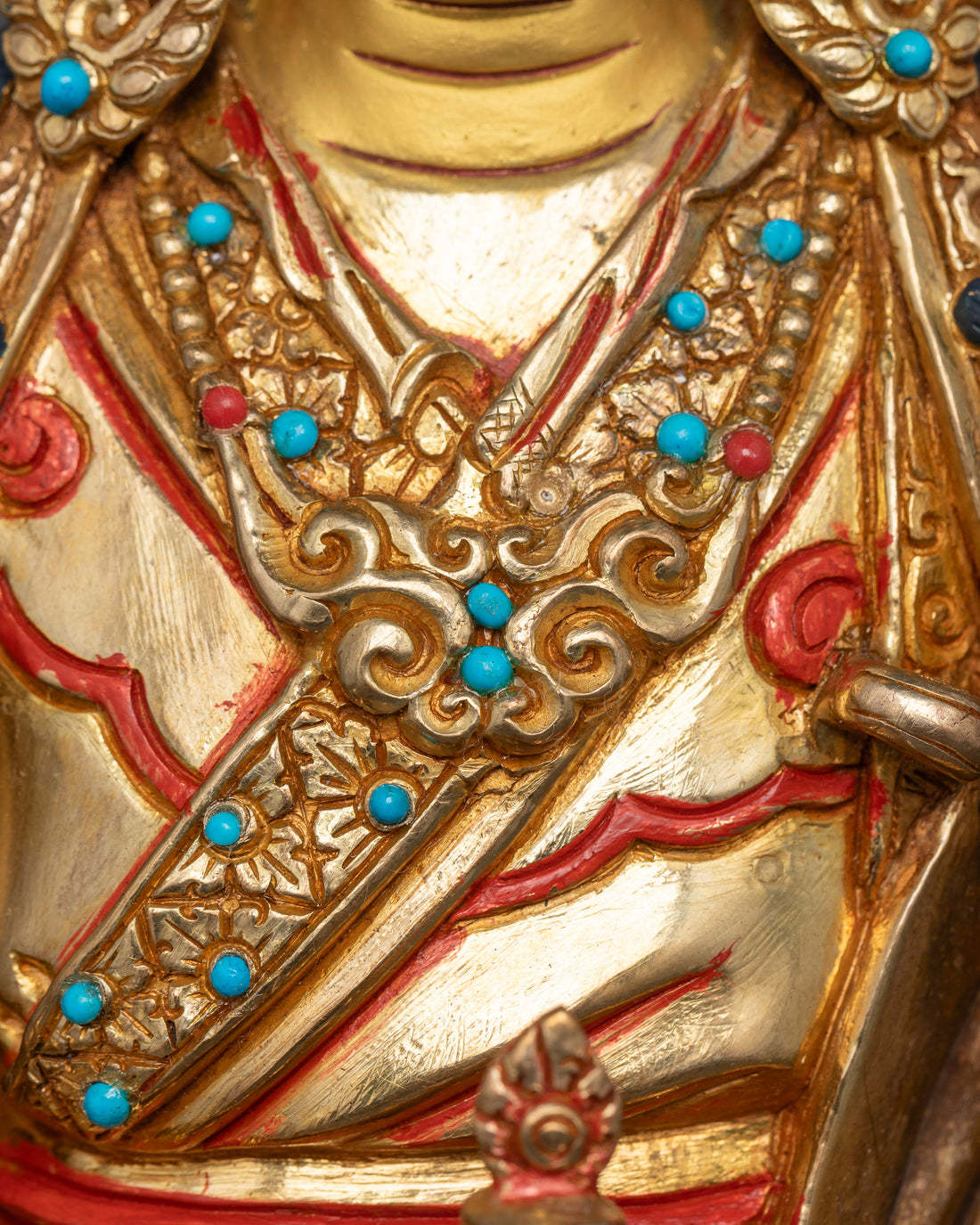 Padmasambhava: The Golden Embodiment of Enlightenment and Wisdom