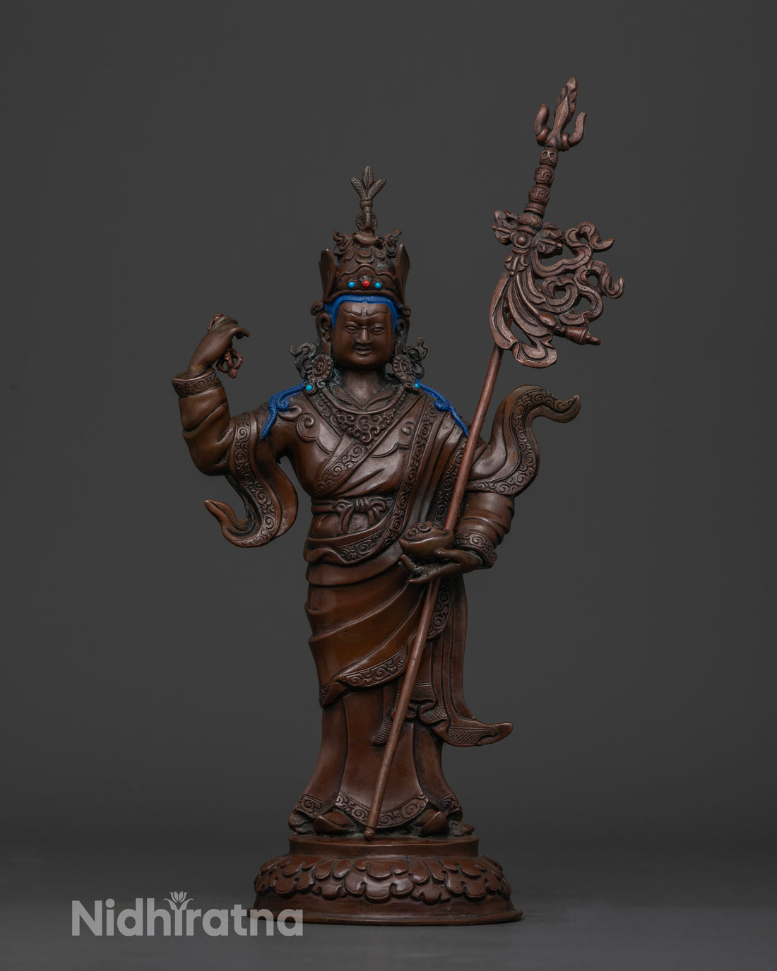 The Standing Lotus-Born Embodiment of Wisdom: Guru Rinpoche