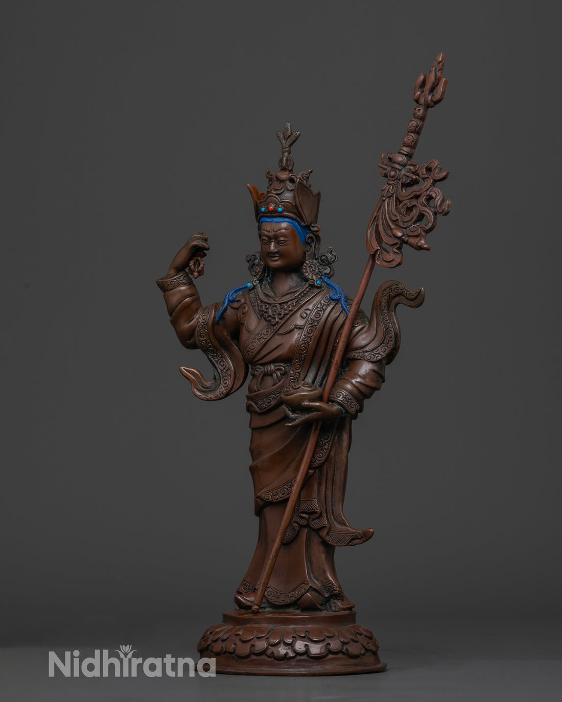 The Standing Lotus-Born Embodiment of Wisdom: Guru Rinpoche