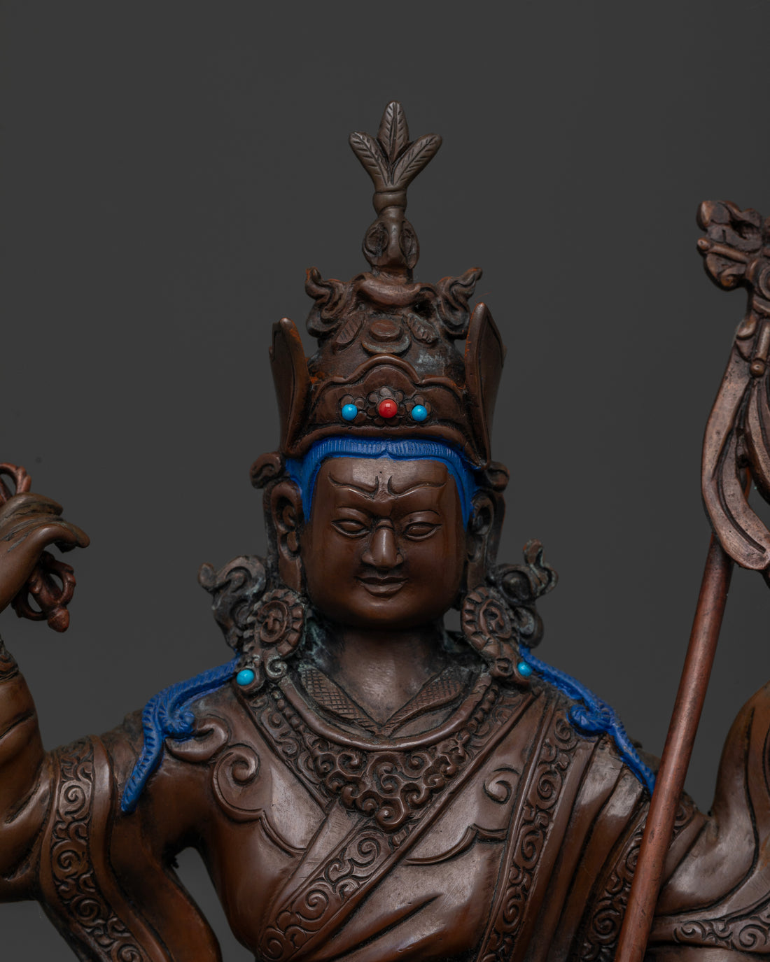 The Standing Lotus-Born Embodiment of Wisdom: Guru Rinpoche