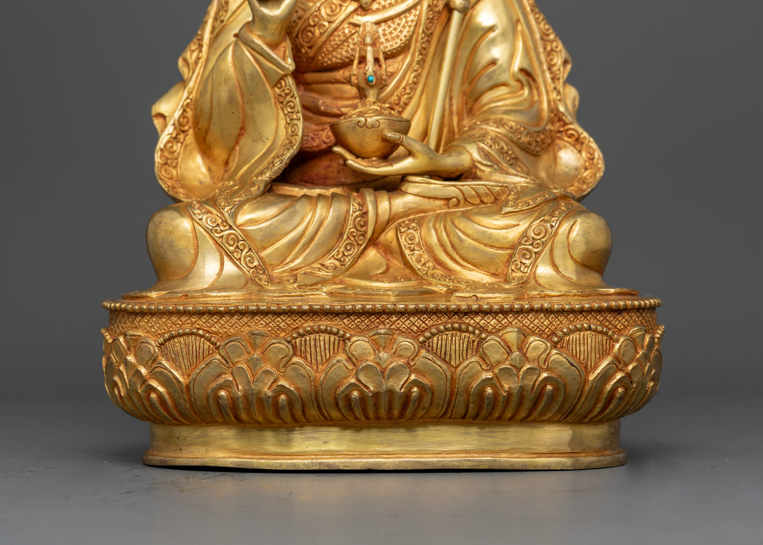 Guru Rinpoche: The Enlightened Master with Ritual Vajra