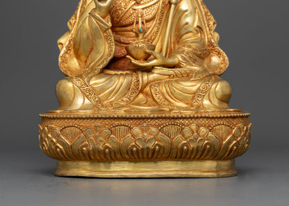 Guru Rinpoche: The Enlightened Master with Ritual Vajra