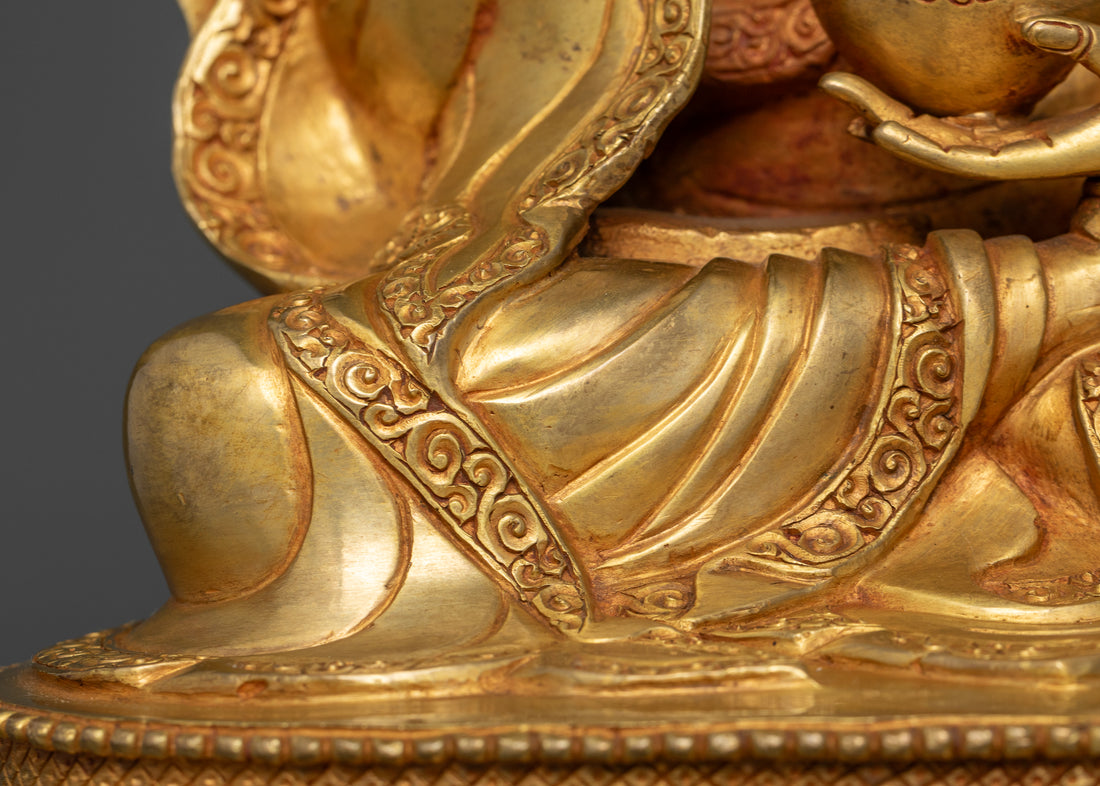 Guru Rinpoche: The Enlightened Master with Ritual Vajra