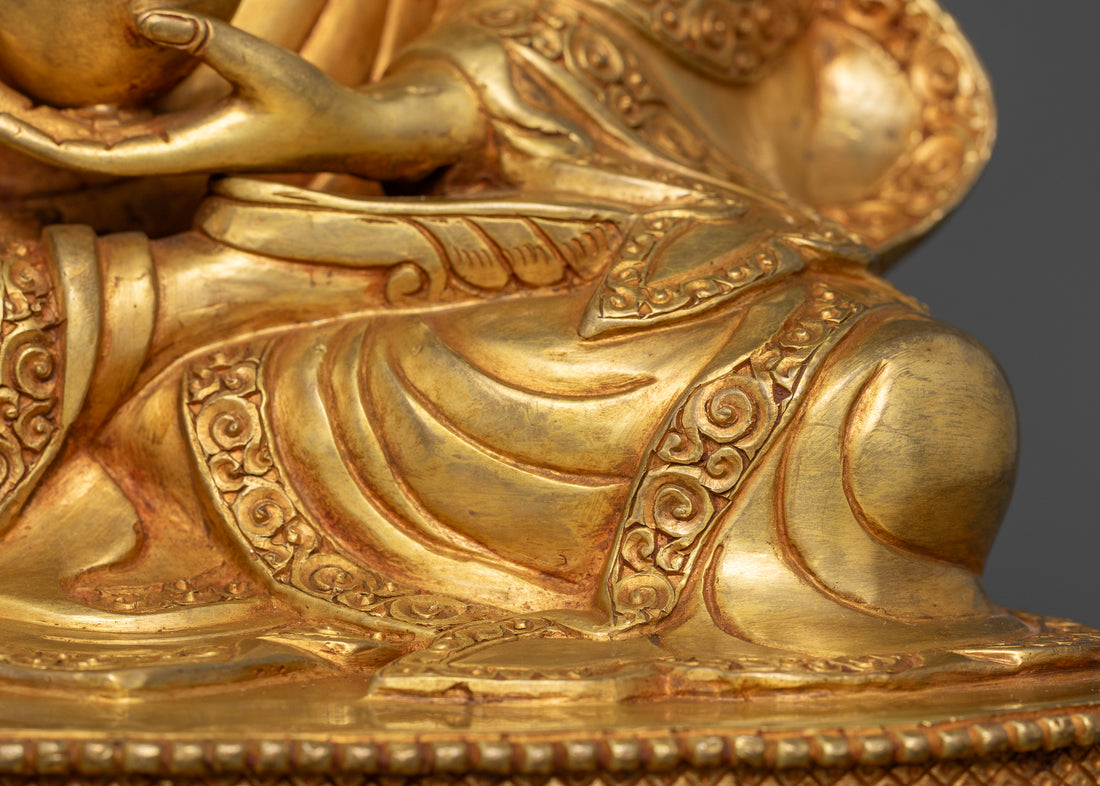 Guru Rinpoche: The Enlightened Master with Ritual Vajra