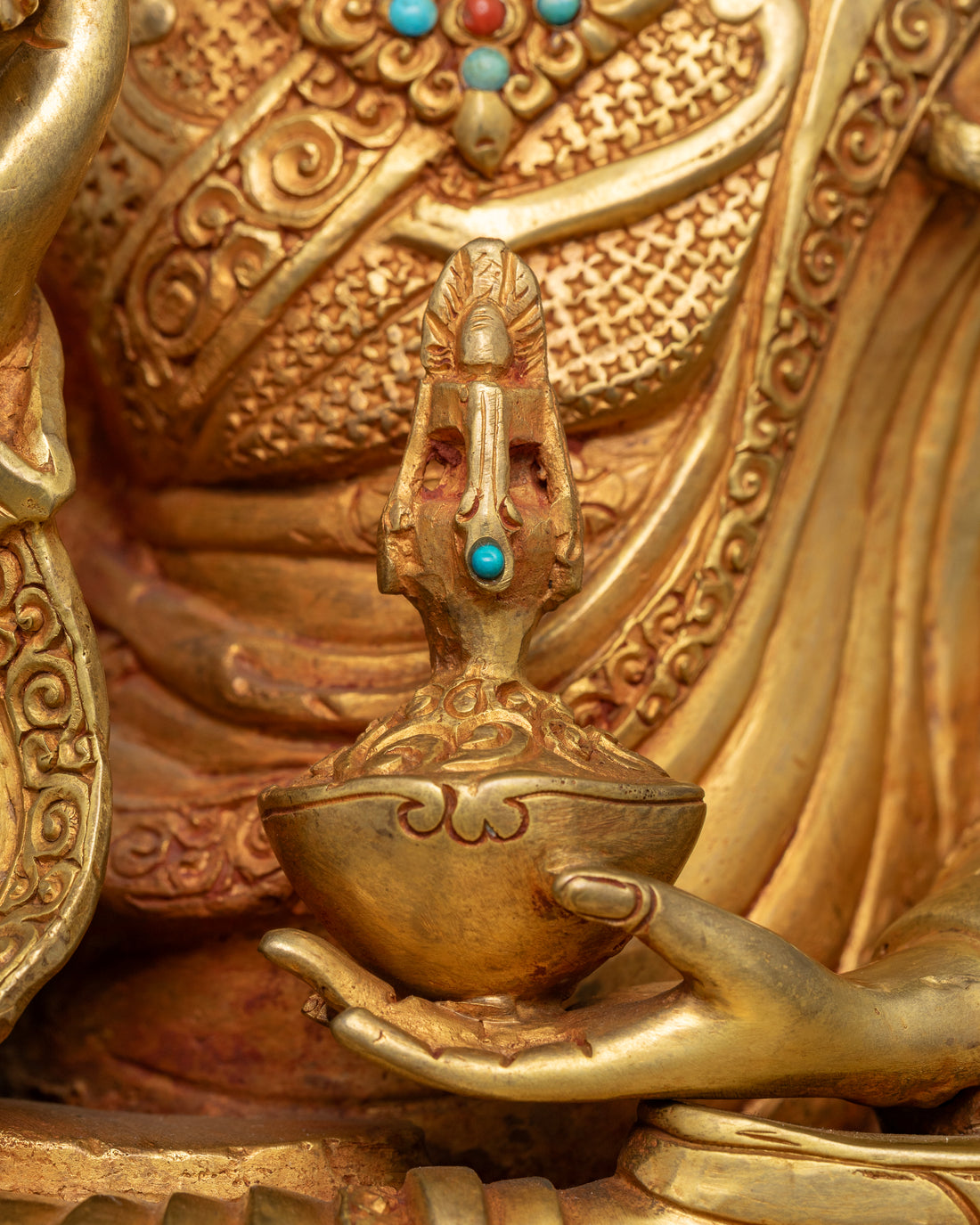 Guru Rinpoche: The Enlightened Master with Ritual Vajra