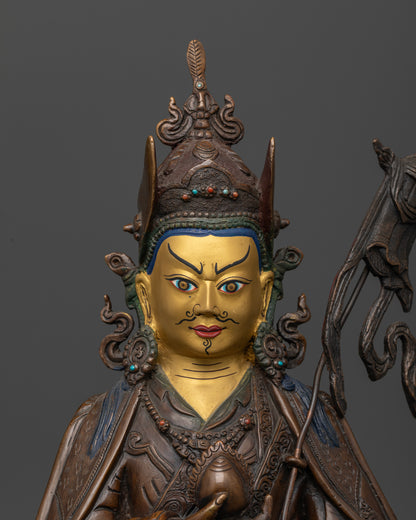 Guru Norlha: The Wealth Bestower in Oxidized Majesty