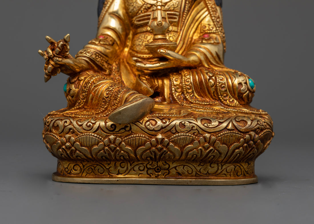 Tibetan Handmade Guru Rinpoche Statue