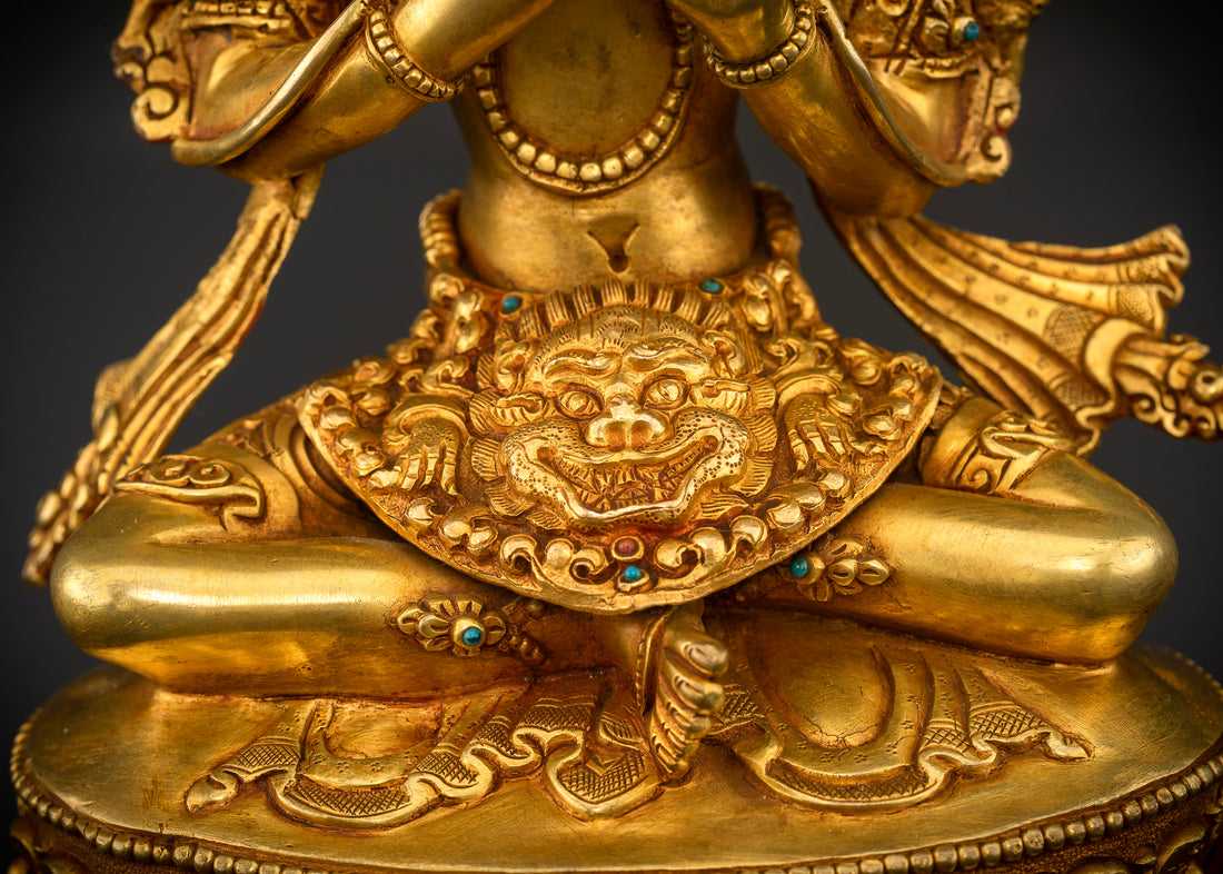 Golden Radiance: The Compassionate Green Tara