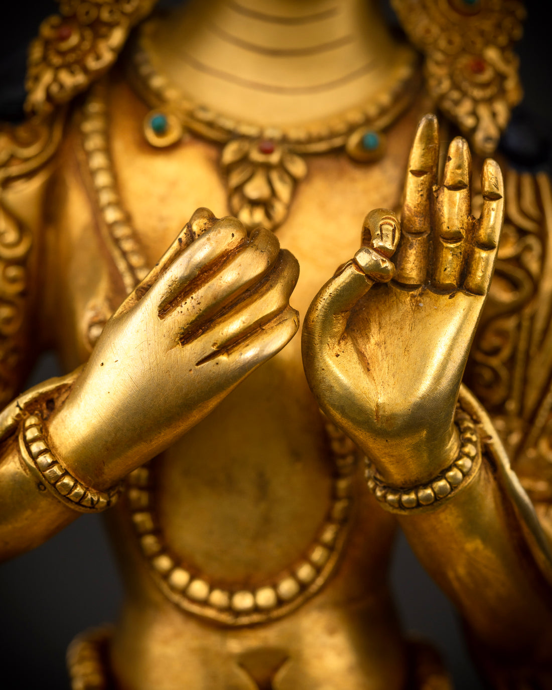 Golden Radiance: The Compassionate Green Tara