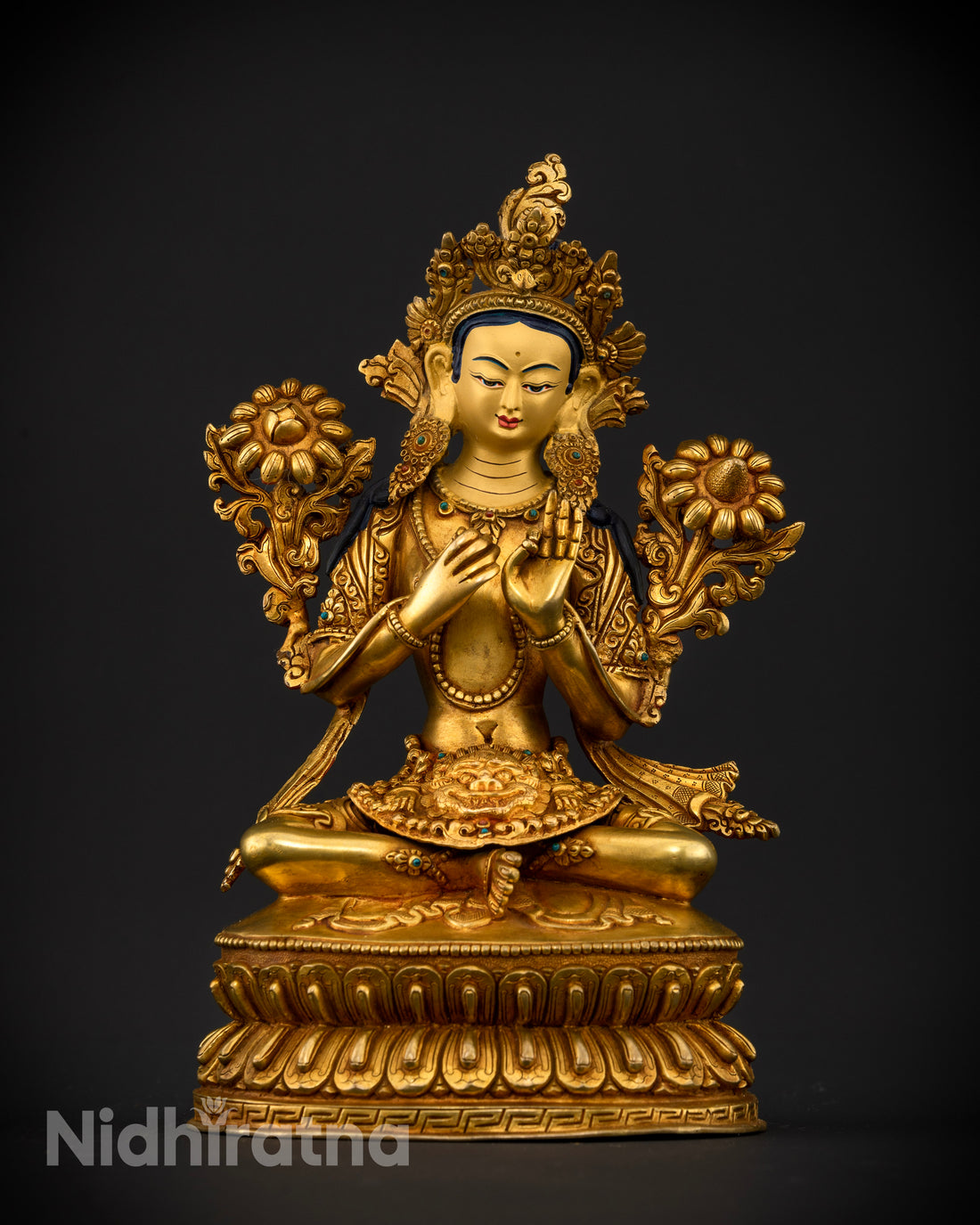 Golden Radiance: The Compassionate Green Tara