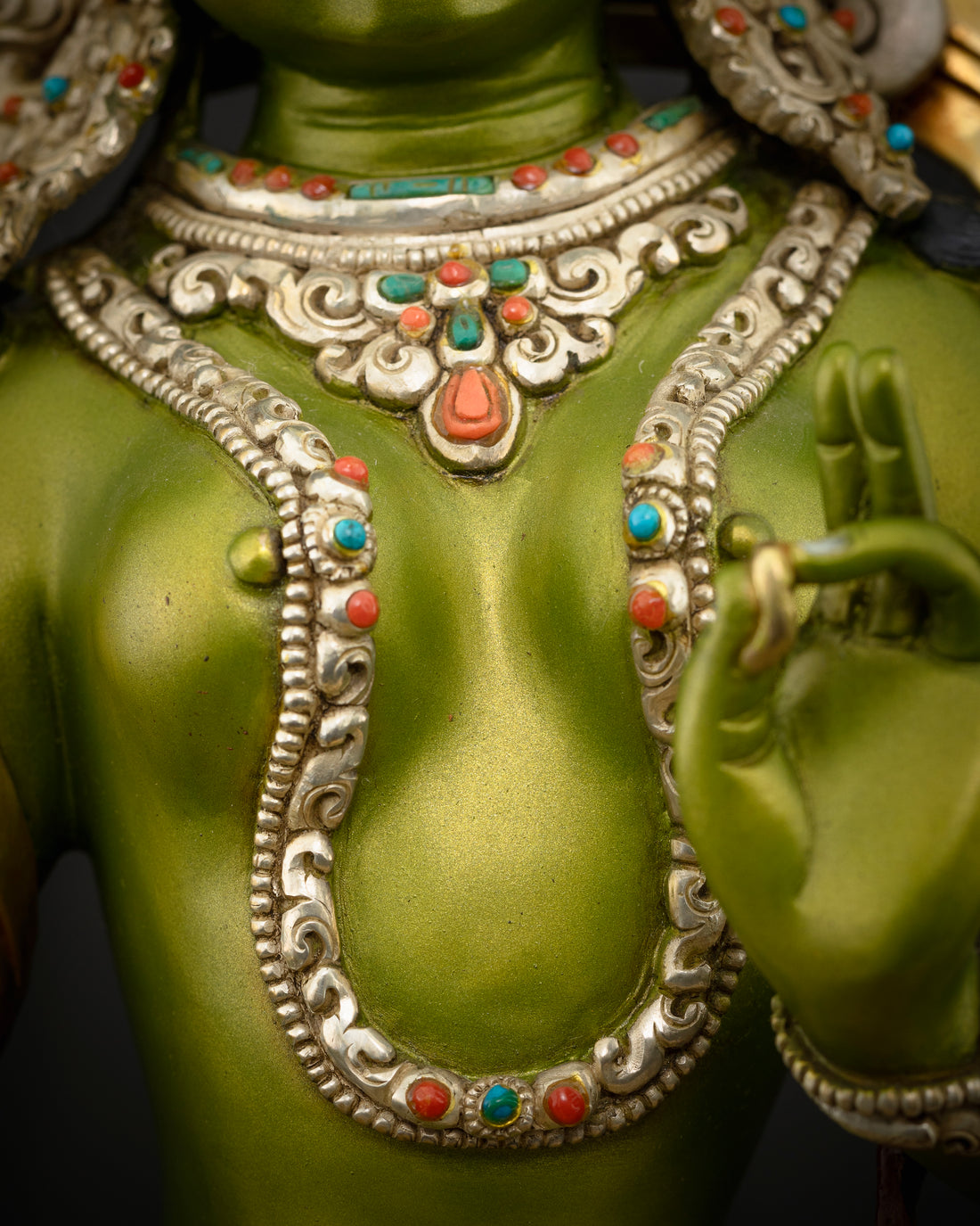 Green Tara: A Symbol of Compassion in Rich Color