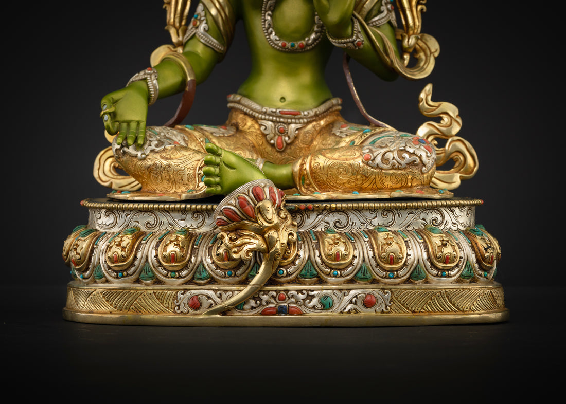 Green Tara: A Symbol of Compassion in Rich Color