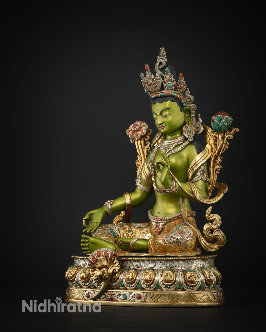 Green Tara: A Symbol of Compassion in Rich Color