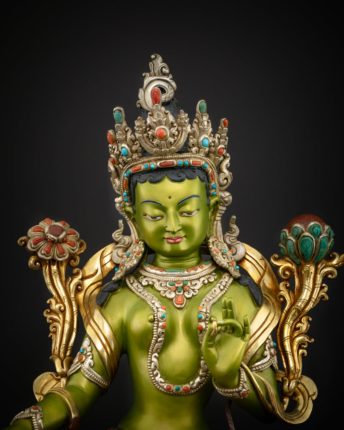 Green Tara: A Symbol of Compassion in Rich Color