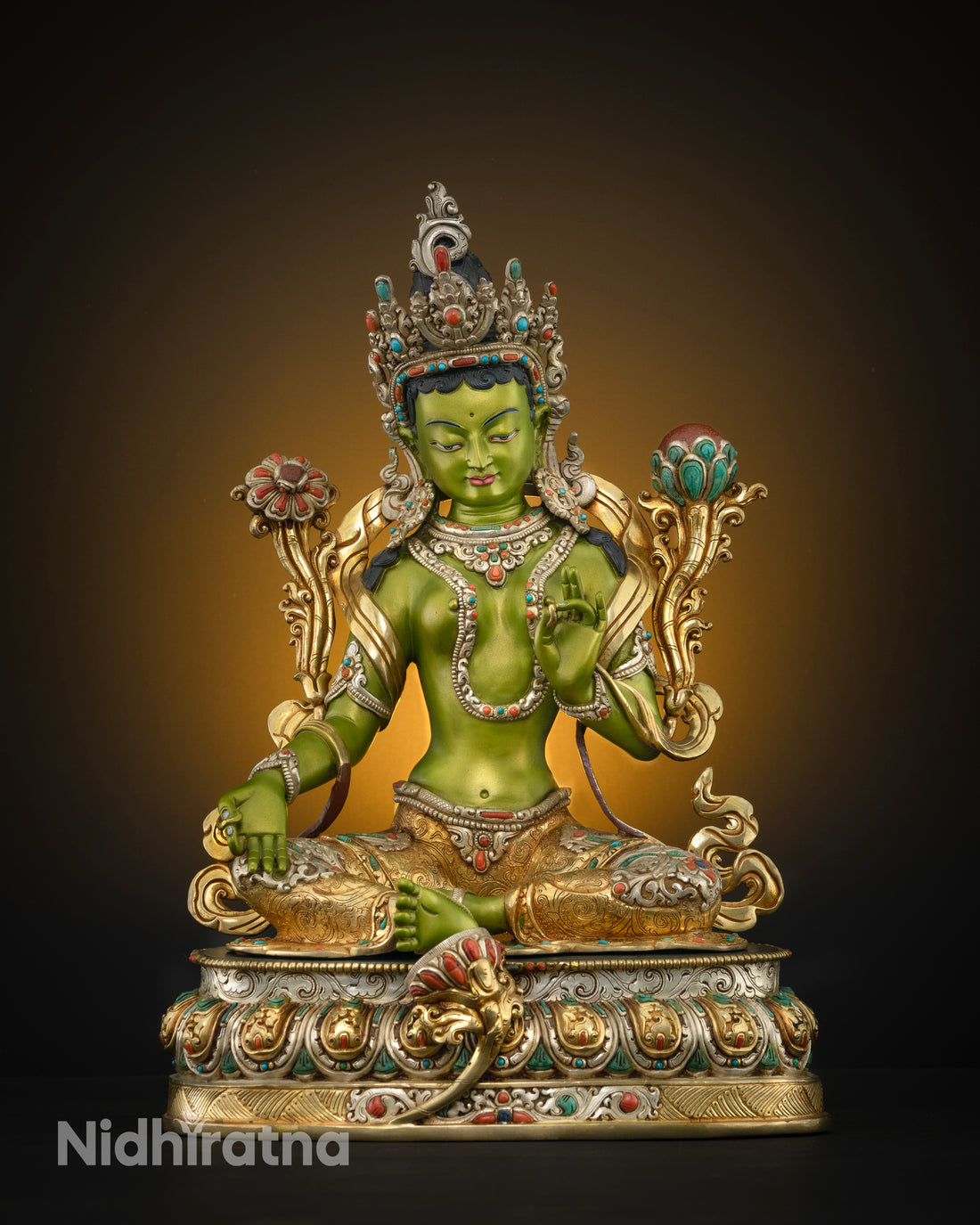 Green Tara: A Symbol of Compassion in Rich Color