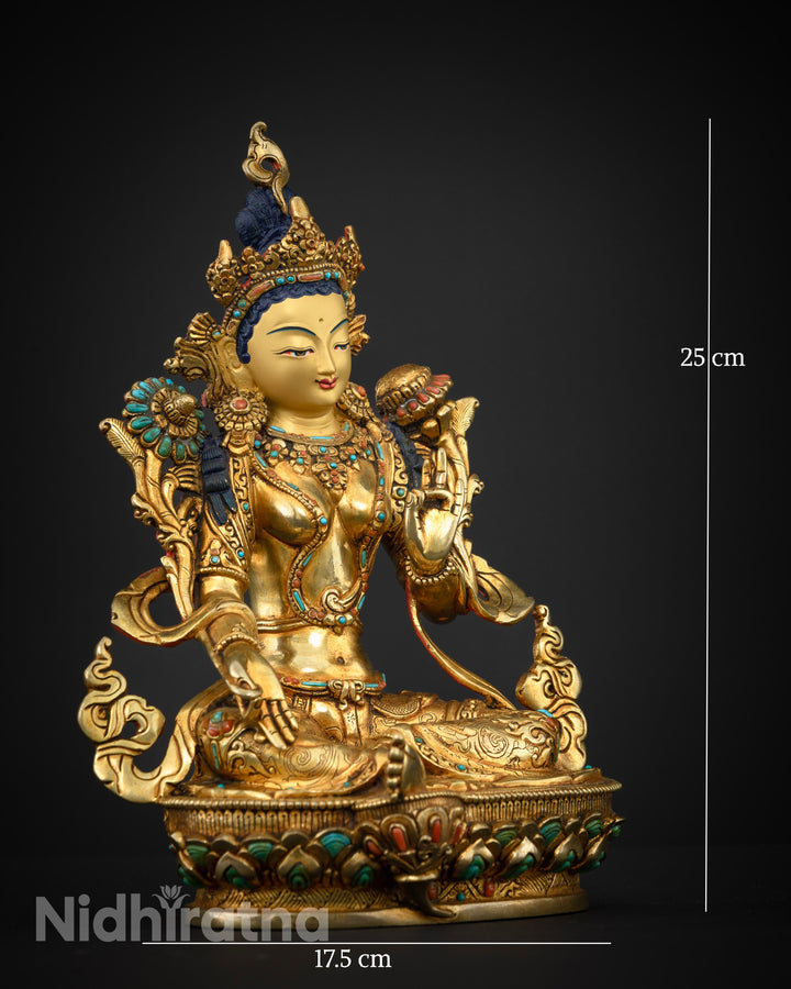 Shyama Tara Statue: Himalayan Sacred Art