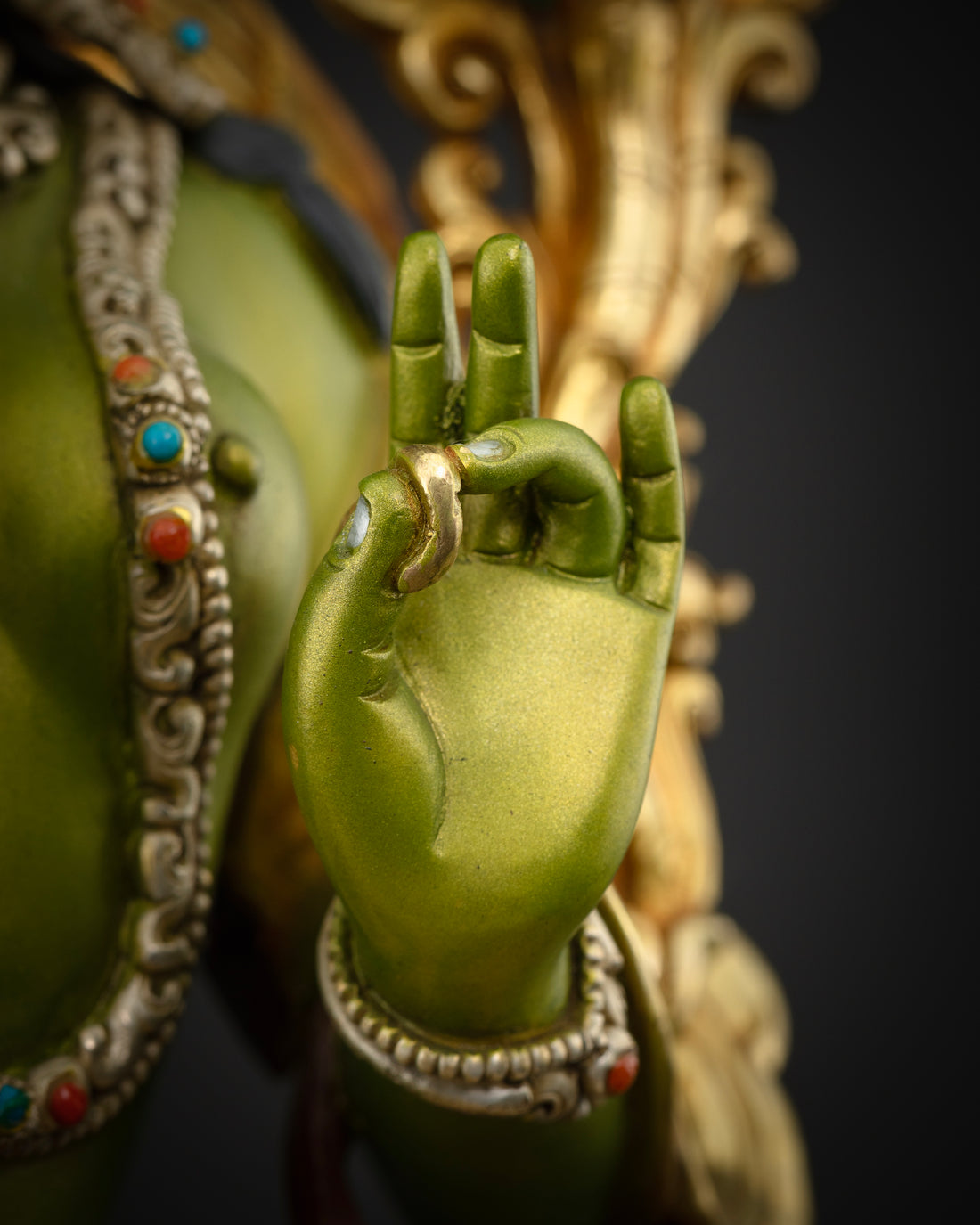 Green Tara: A Symbol of Compassion in Rich Color