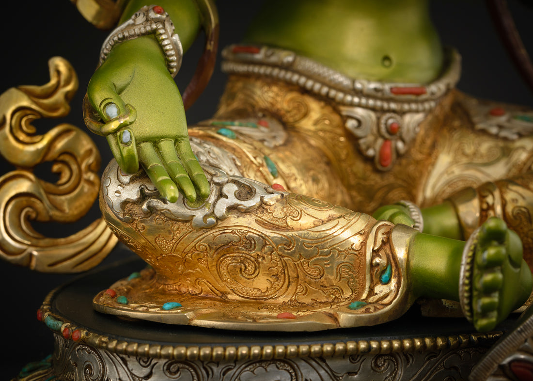 Green Tara: A Symbol of Compassion in Rich Color