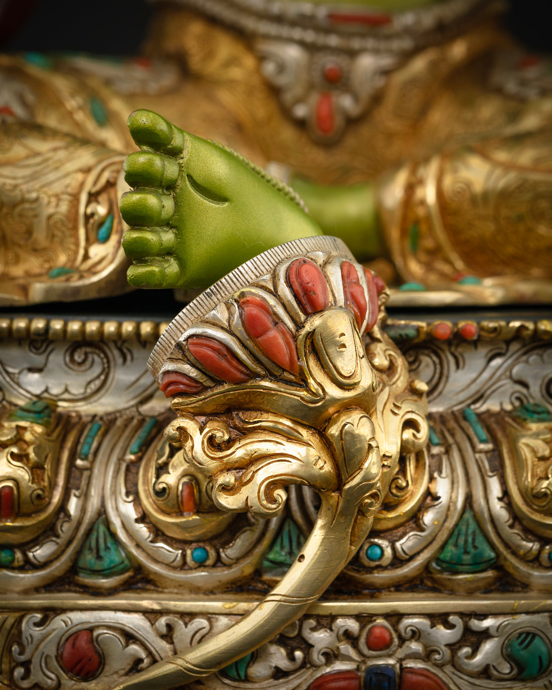 Green Tara: A Symbol of Compassion in Rich Color