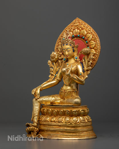 Empowering Dolma Buddha Statue: A Guardian for Your Journey