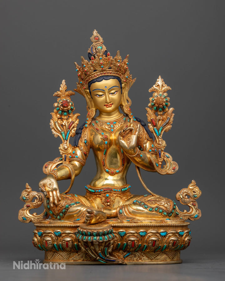 Green Tara: The Swift Savior and Compassionate Deity