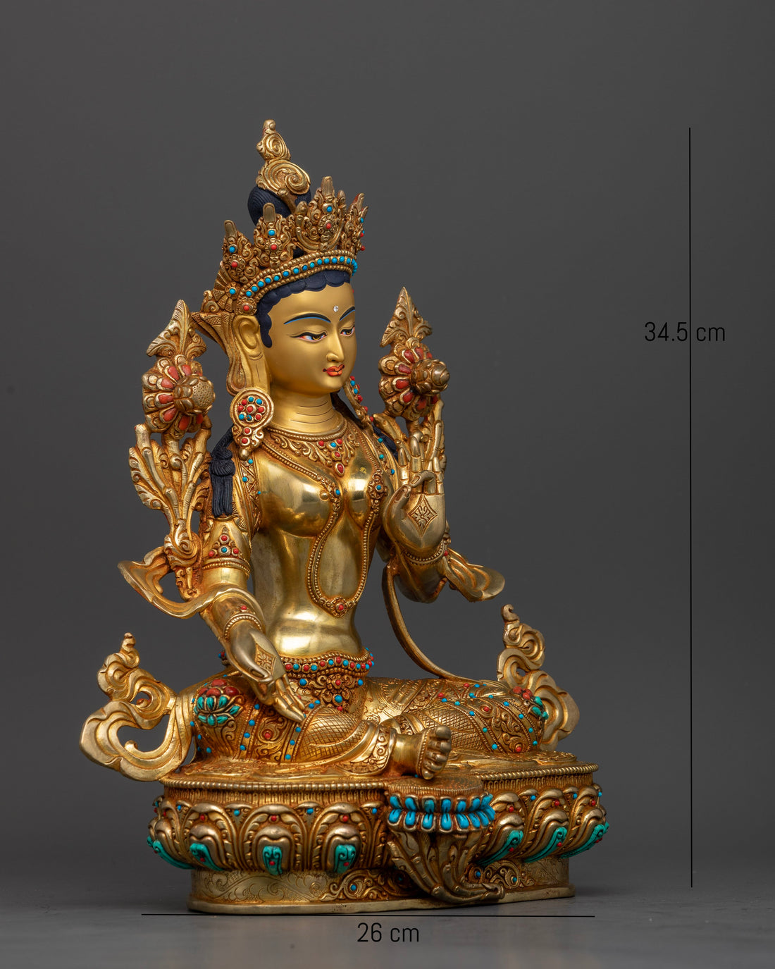 Green Tara: The Compassinate Female Buddha