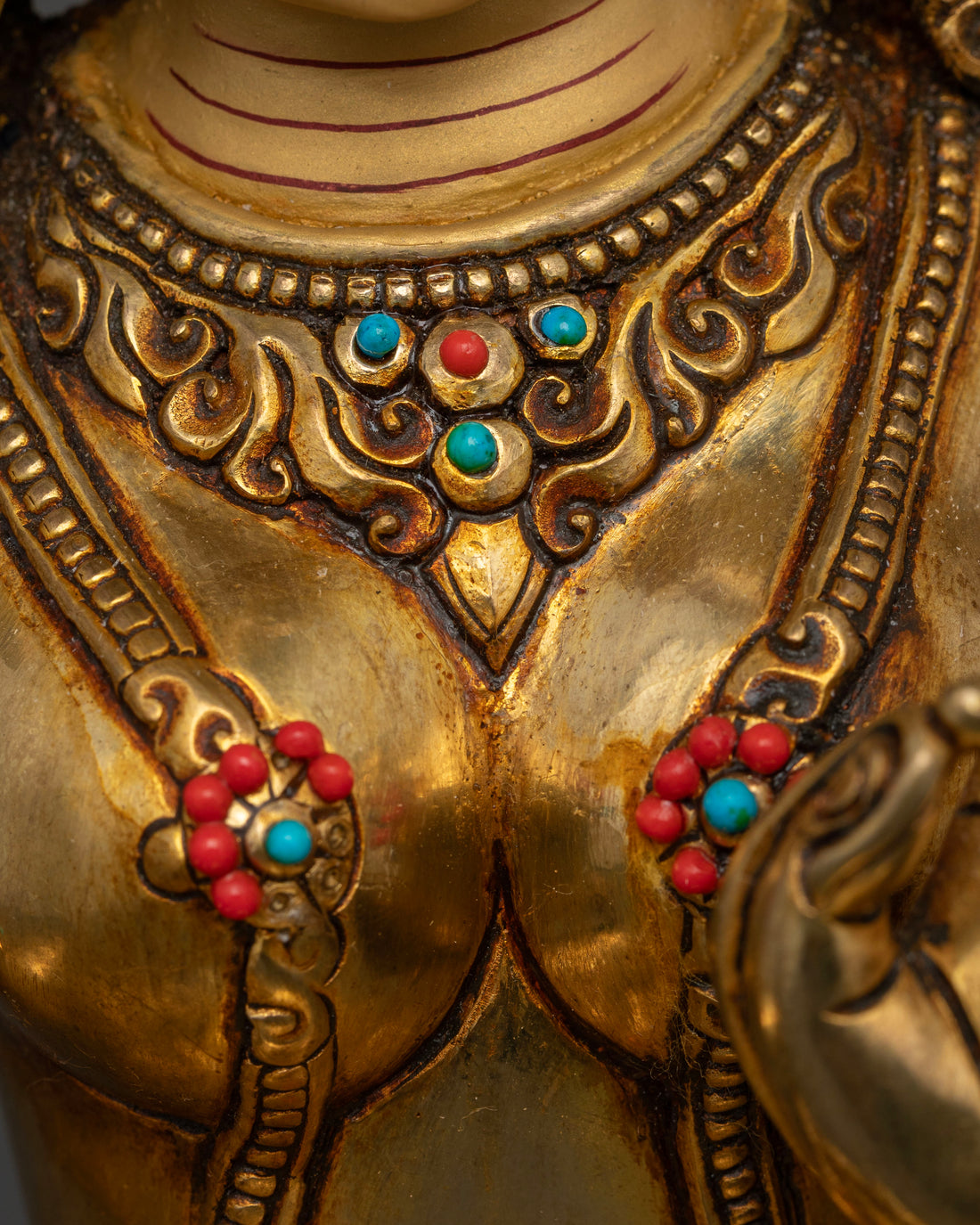 Green Tara Statue: Mother of Compassion & Savior