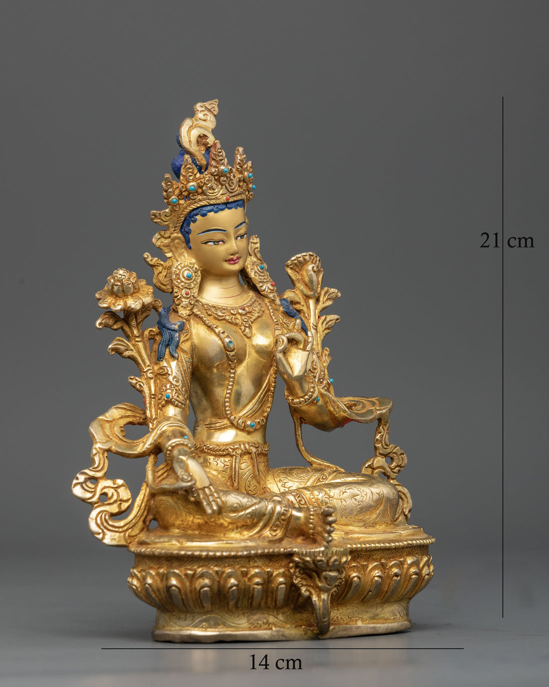 Green Tara (Dolma) Statue: The Buddhist Goddess of Compassion