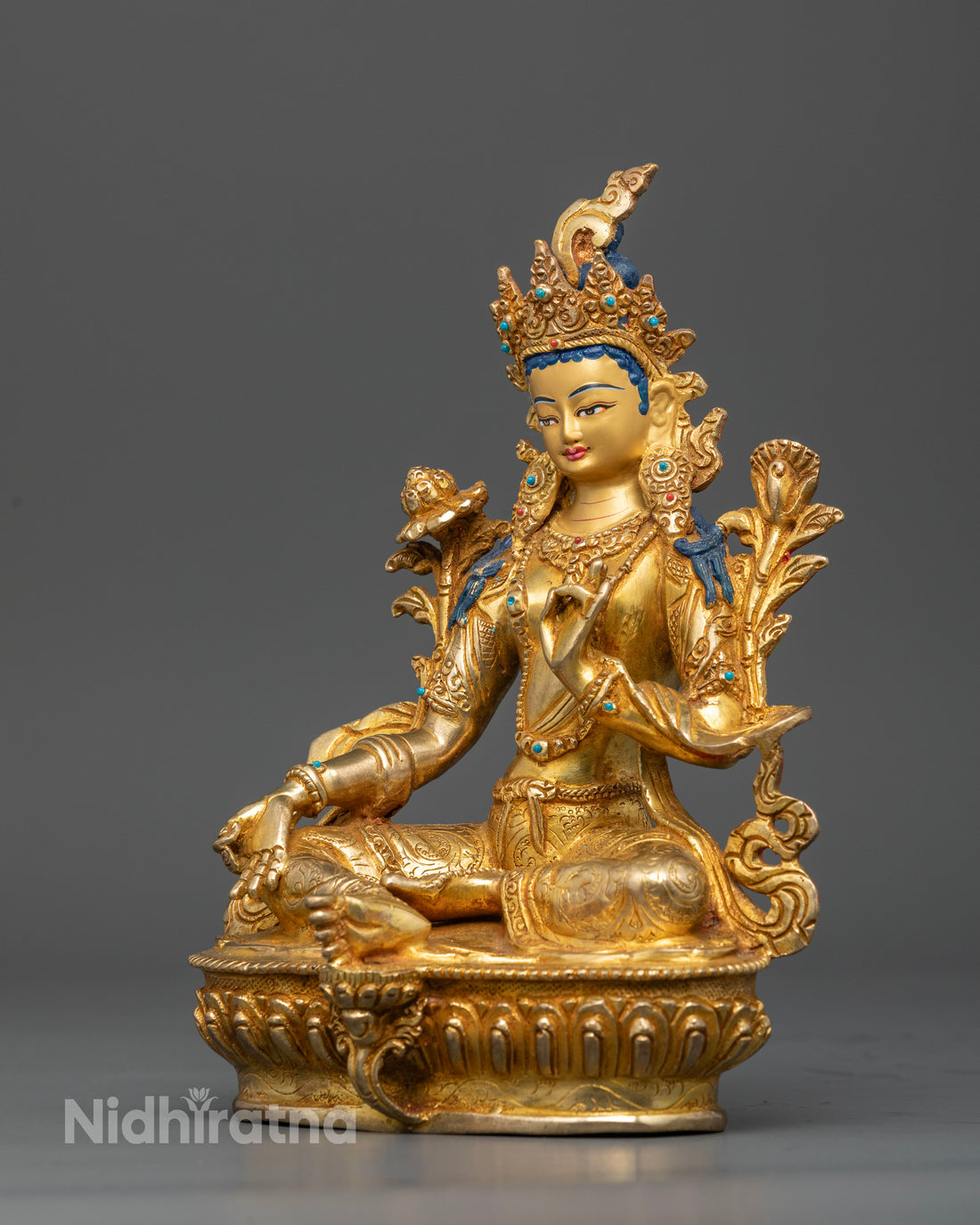 Green Tara (Dolma) Statue: The Buddhist Goddess of Compassion