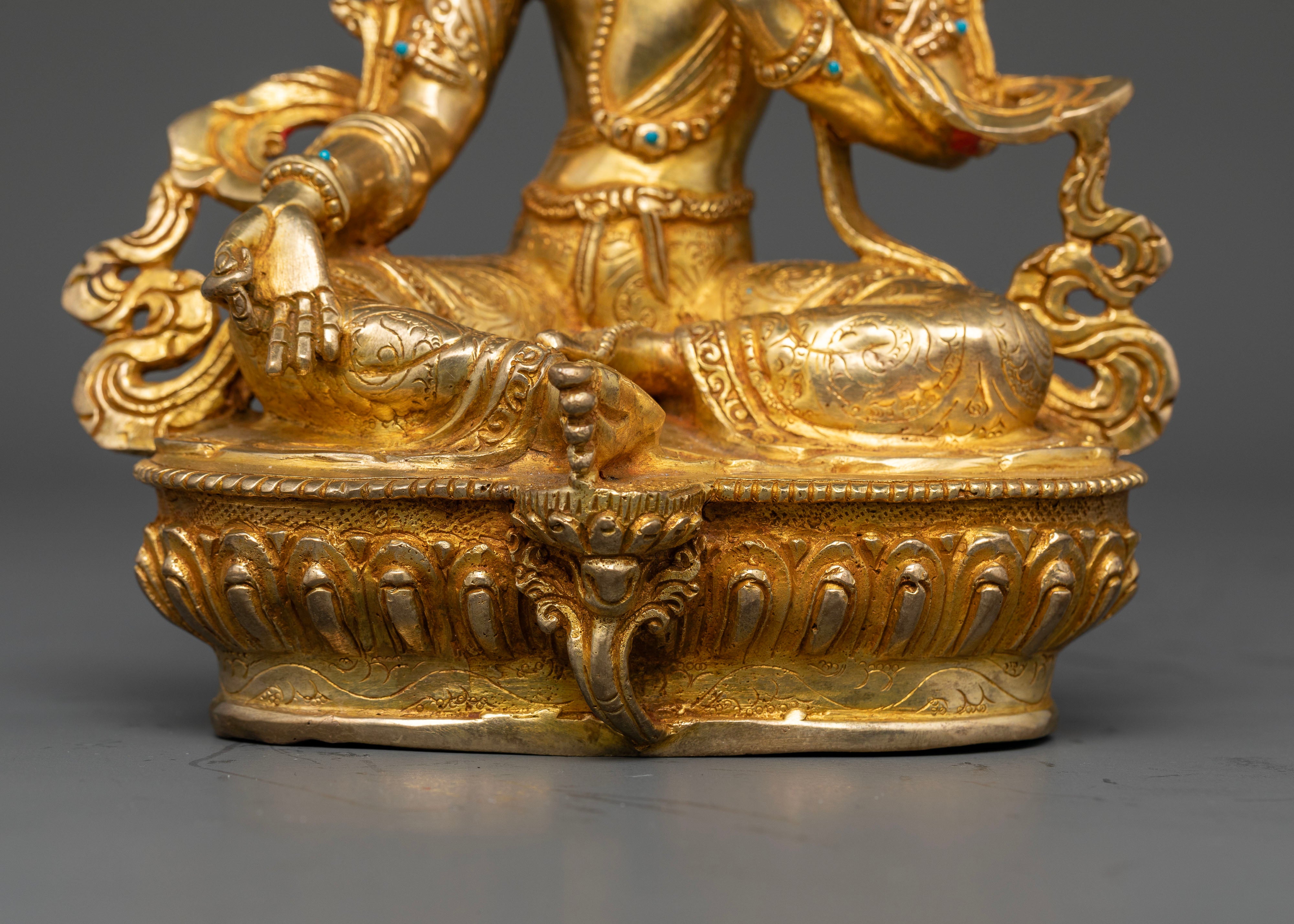 Green Tara (Dolma) Statue: The Buddhist Goddess of Compassion