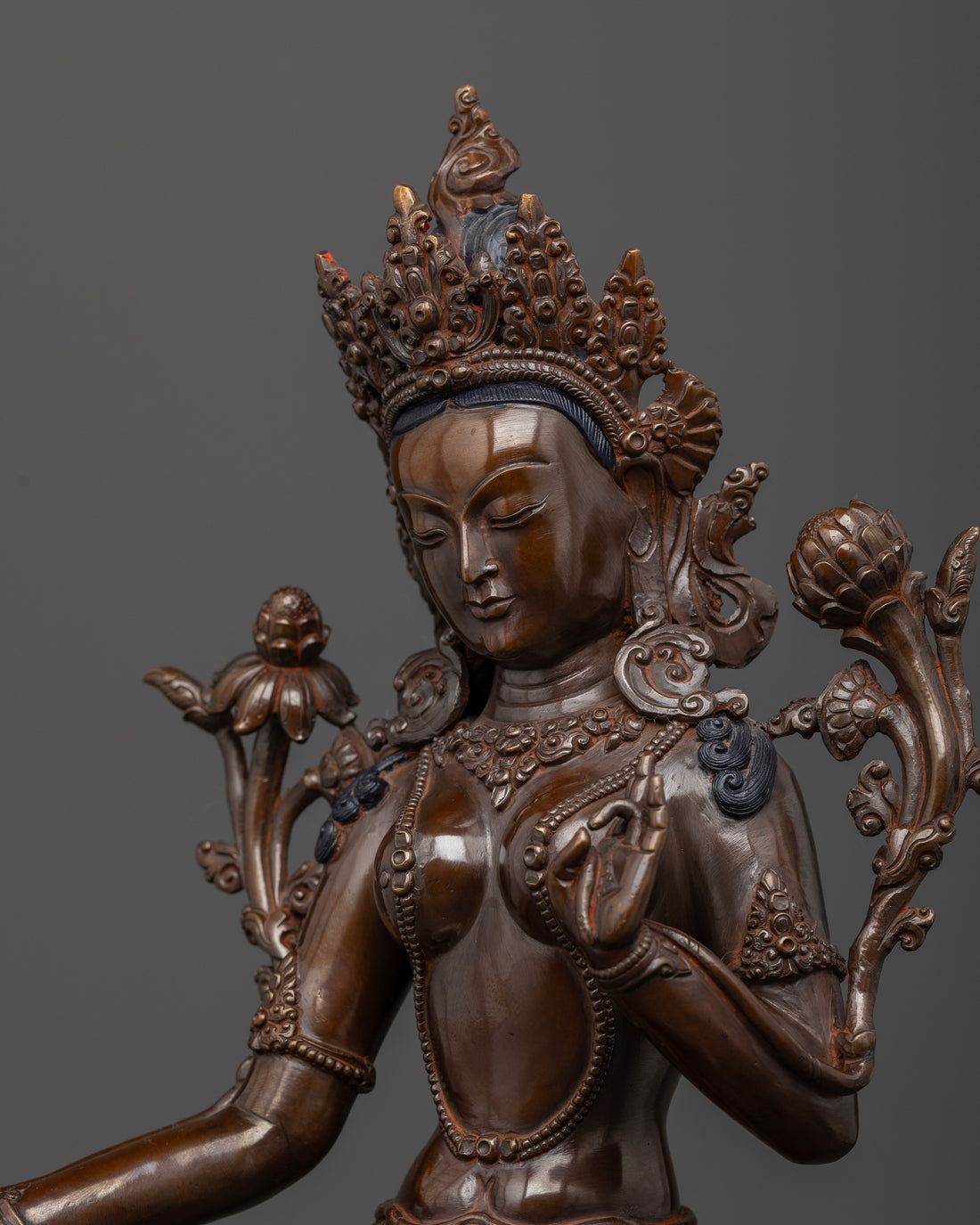 Verdant Vigor: The Oxidized Green Tara