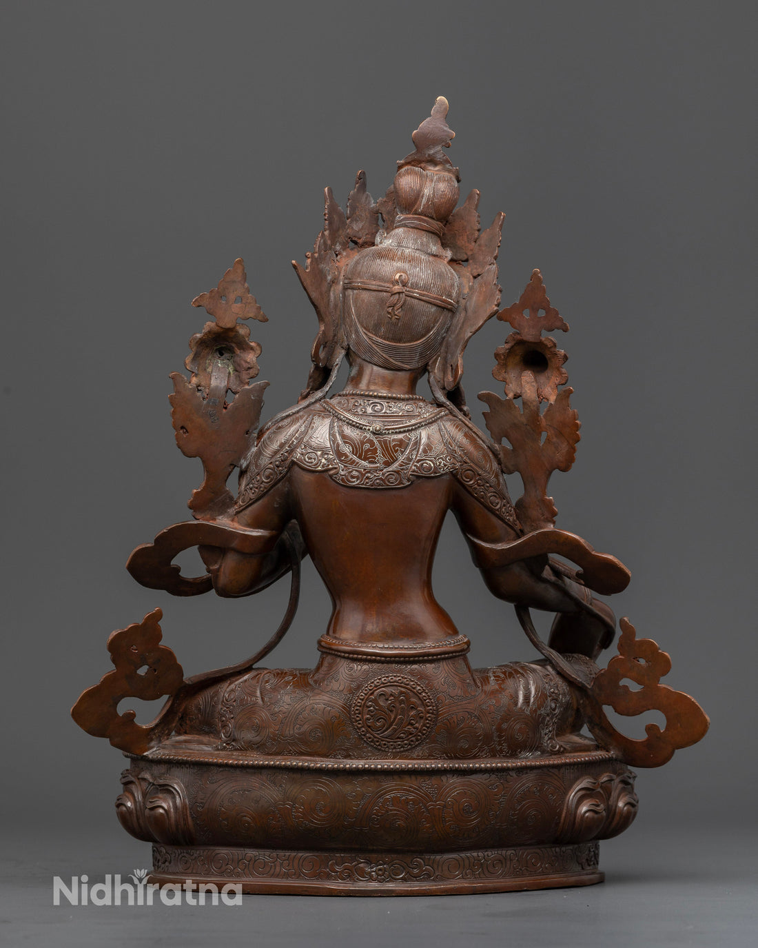 Oxidized Female Buddha Statue: A Symbol of Enlightened Femininity