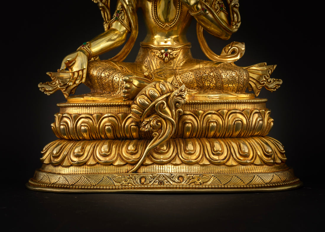 The Essence of Green Tara in Buddhist Art: Sculpture Guide