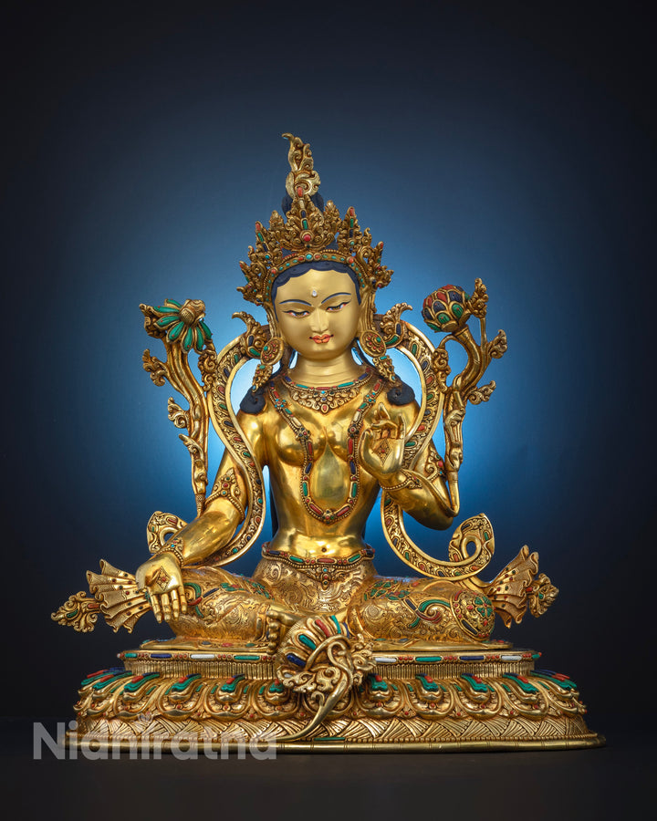 Green Tara: The Speedy Protector in Buddhist Rituals