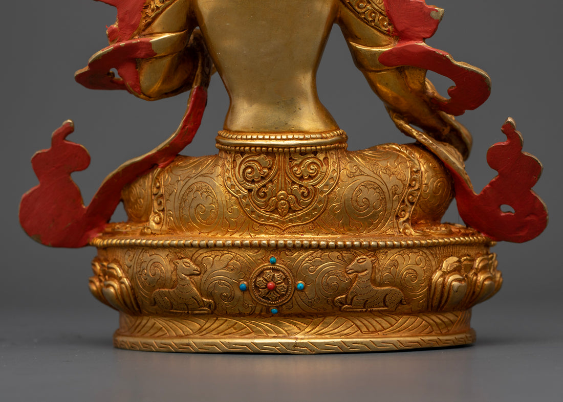 Nurturing Mental Wellness: Green Tara Statues and Inner Peace