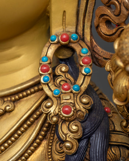 Premium White Tara Statue: Elegant Buddhist Art for Spiritual Healing