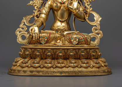 Premium White Tara Statue: Elegant Buddhist Art for Spiritual Healing