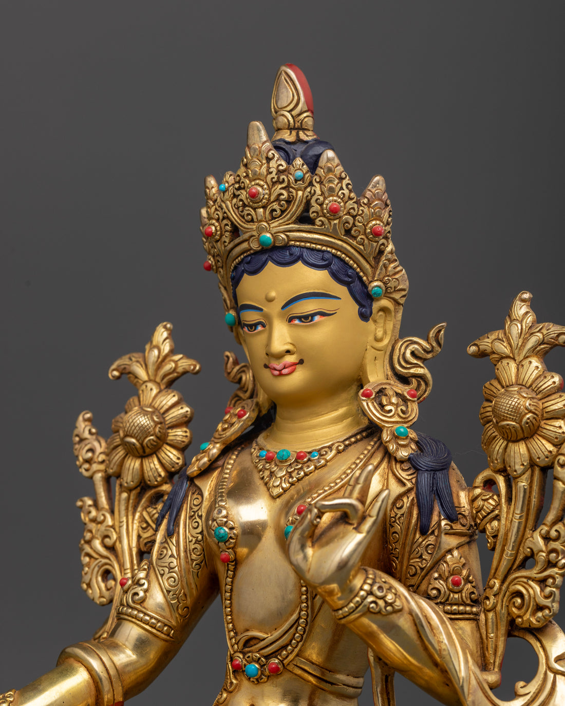 Green Tara: Radiating Healing Energy and Protection