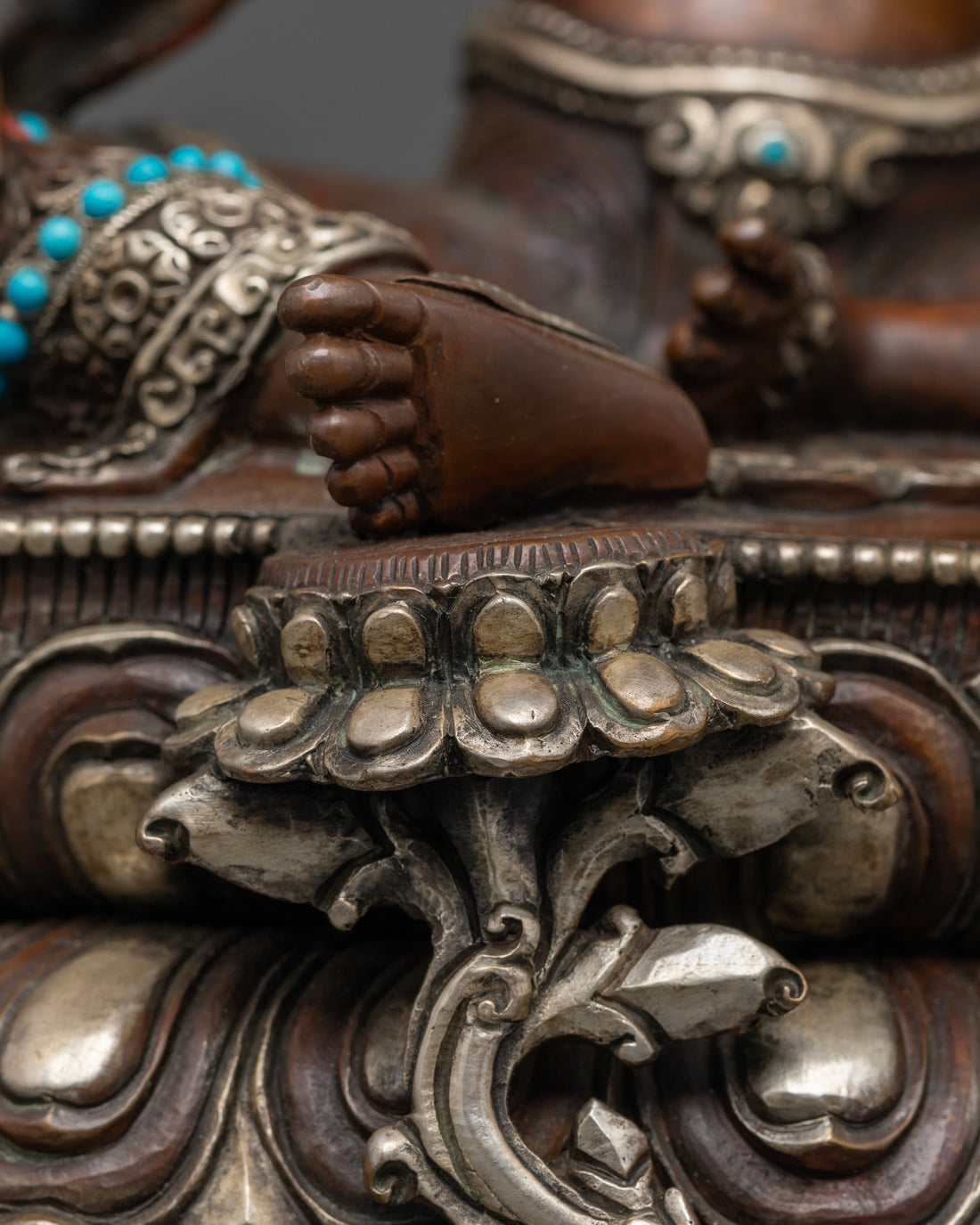 Oxidized Green Tara: The Goddess of Compassion and Enlightenment