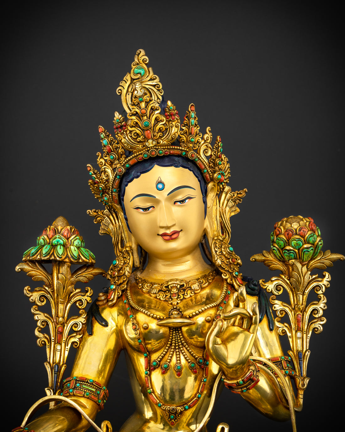 The Radiant Mother Tara: A Masterpiece of Compassion and Wisdom