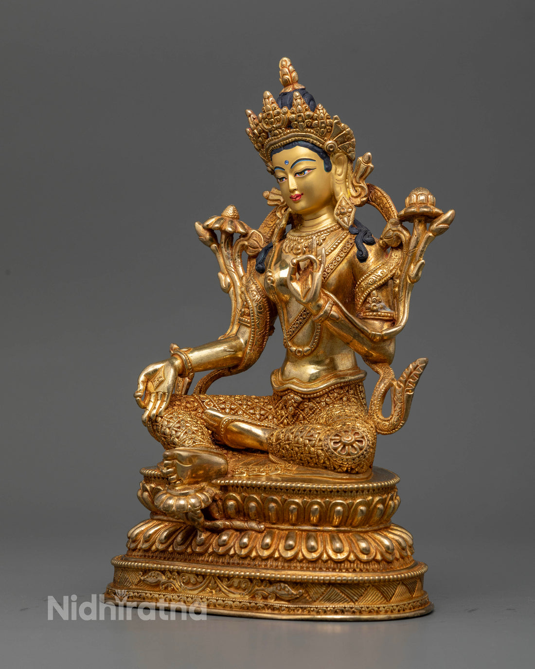 Sacred Green Tara Statue: Symbol of Swift Compassion