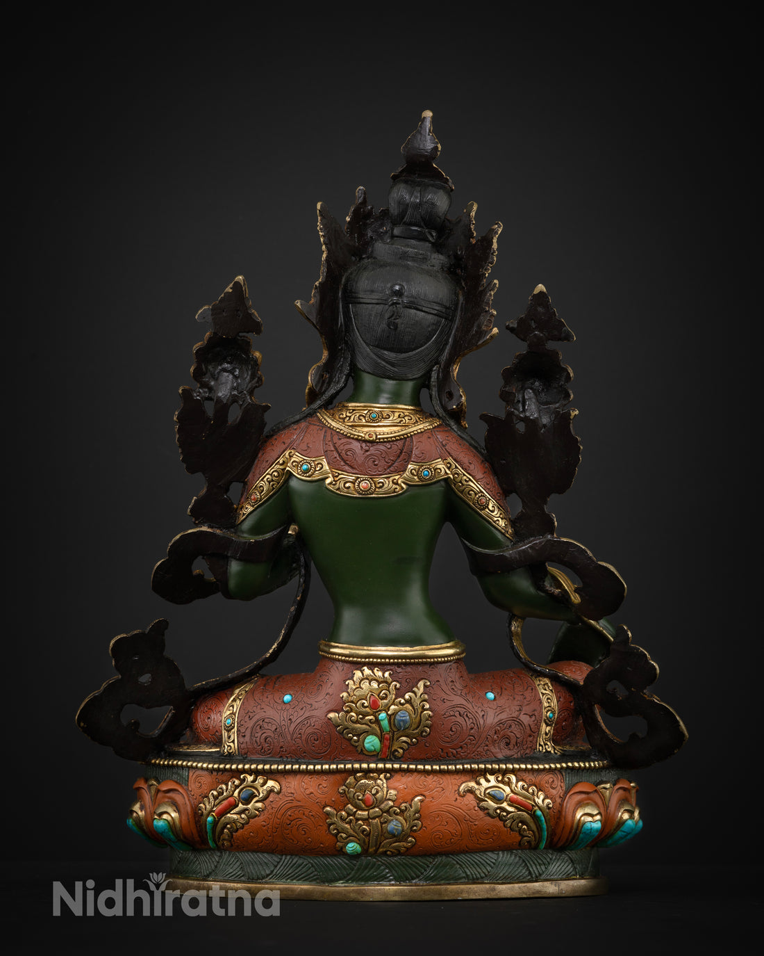 Serene Green Tara Statue: The Green Bodied Protector and Liberator