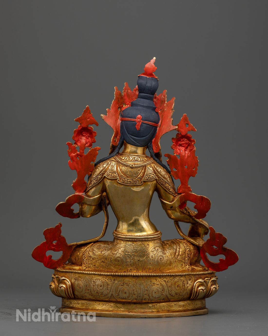 Invoke Compassion with this Sacred Syamatara (Green Tara) Statue