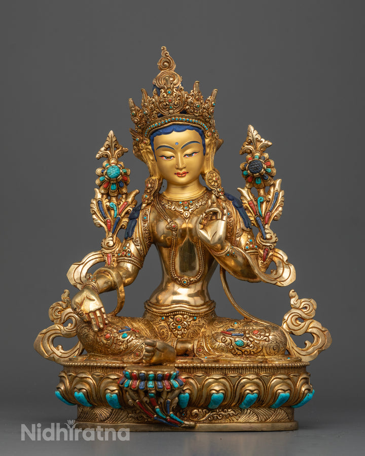 Tibetan Green Tara: The Guiding Light of Healing and Love