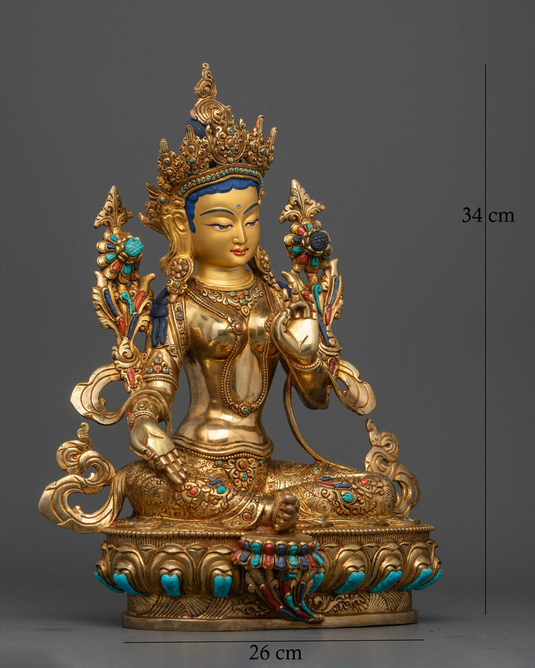 Tibetan Green Tara: The Guiding Light of Healing and Love