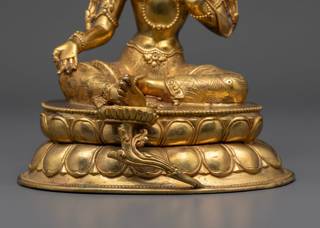 Green Tara Deity Statue: Perfect for Meditation